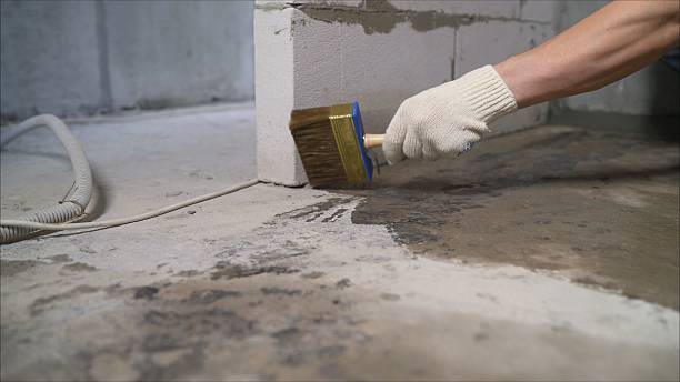 SJ Waterproofing Pros Waterproofing coverage map for Woodbridge, VA and surrounding area